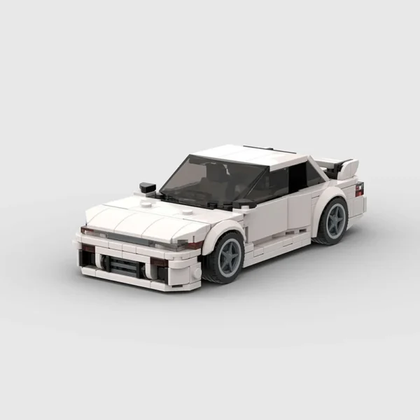 Voiture de Course Blanche (248 Pièces)