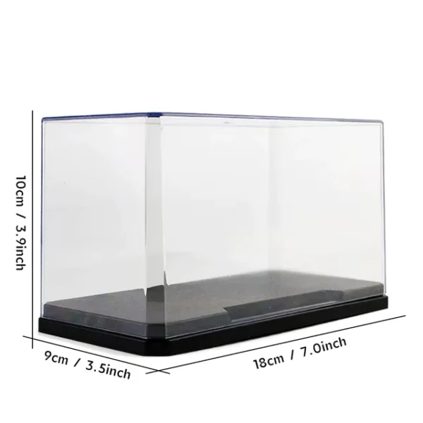 Boîte en acrylique robuste pour protéger les modèles de voitures