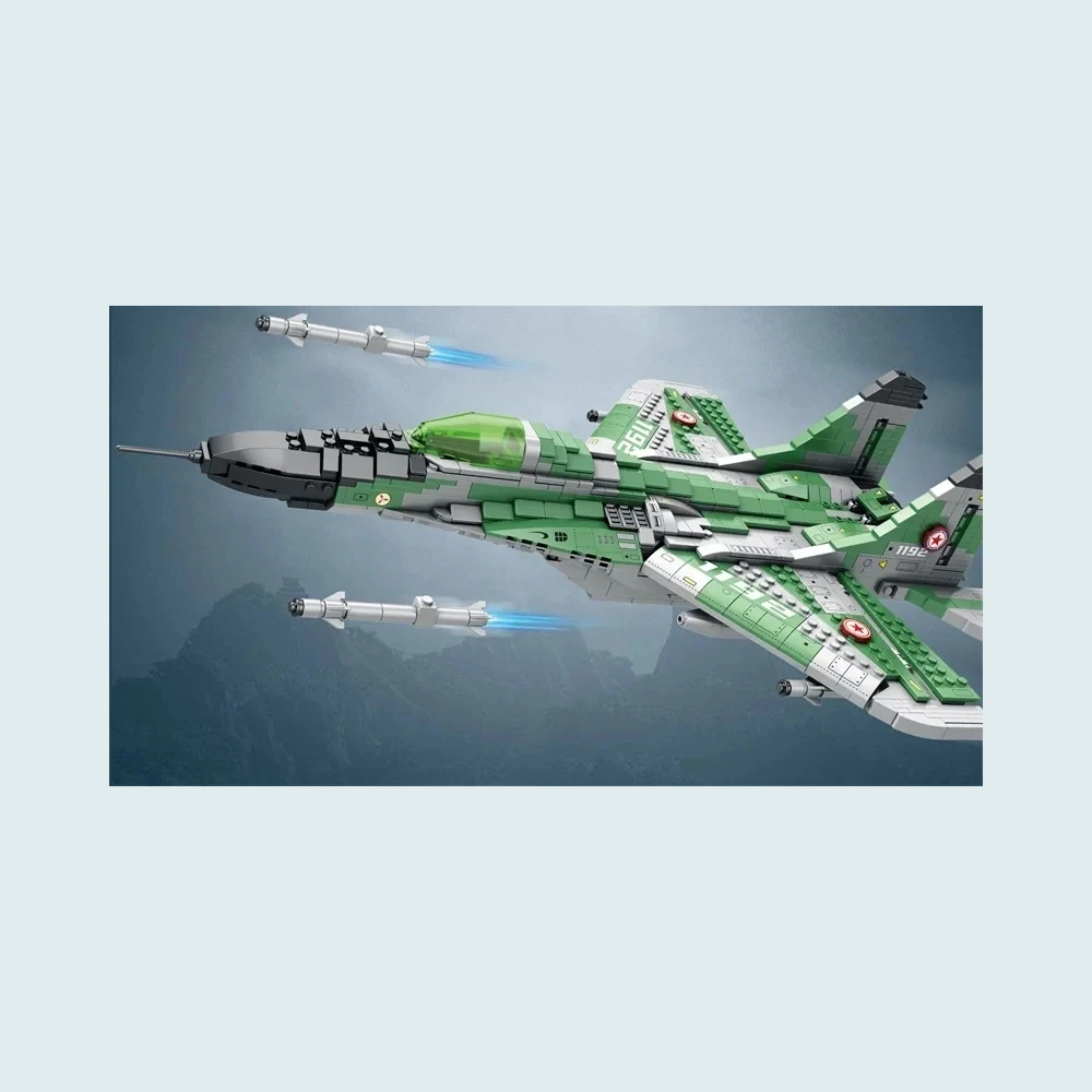 MiG-29 en Briques