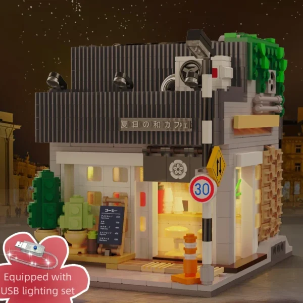 Café Japonais Traditionnel de nuit