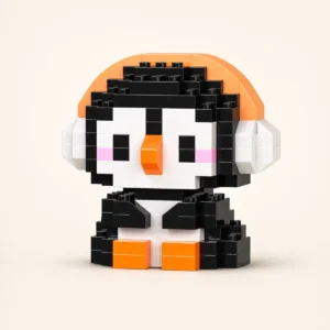 Mini Pingouin en Briques - Kit Compact