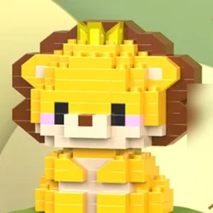 Mini Lion en Briques – 148 pièces