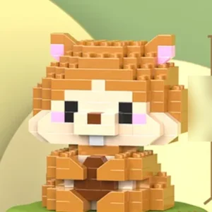 Mini Hamster en Briques – 148 pièces