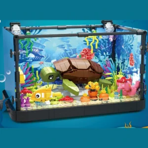 Aquarium Lumineux en Briques