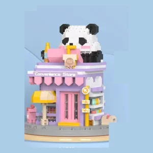 Mini Boutique Panda en Microbriques