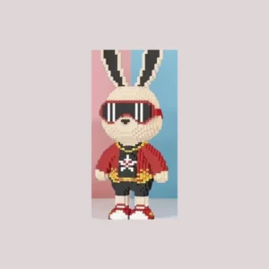 Grand Lapin Street en Microbriques