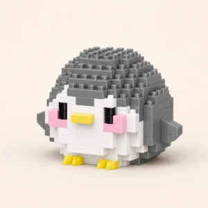 Mini Pingouin Marin en Microbriques