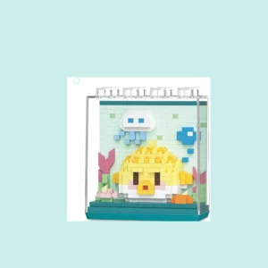 Poisson Globe en Microbriques