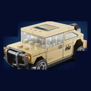Mini 4x4 Beige en Briques – 55 pièces