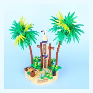 Île Pirate Tropicale en Briques