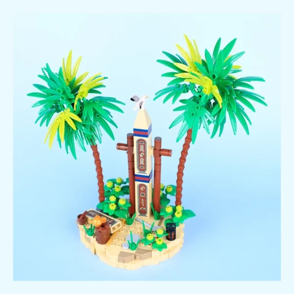 Île Pirate Tropicale en Briques