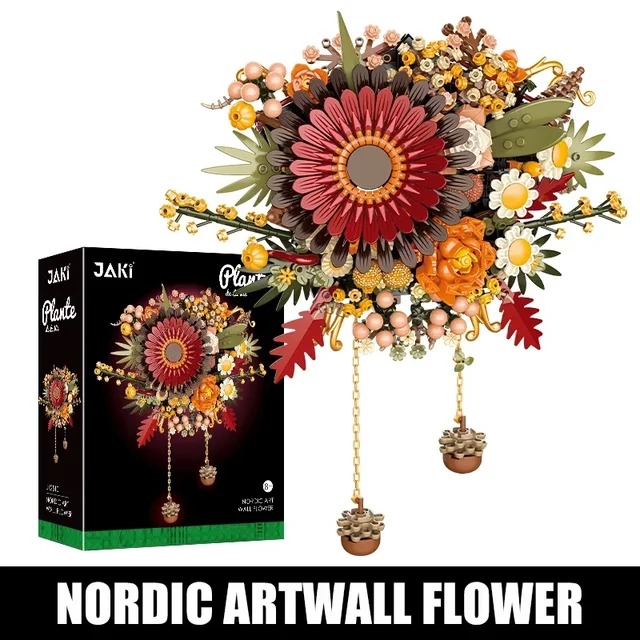Bouquet Gerbera en Briques