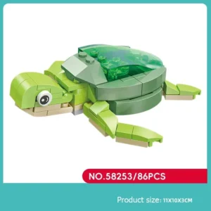 Tortue Marine Lumineuse en Briques