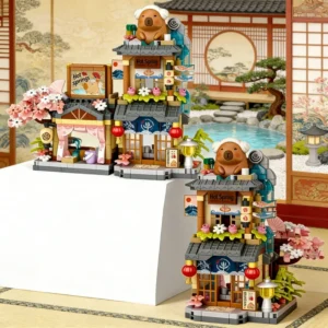 Maison Thermale Miniature en Microbriques