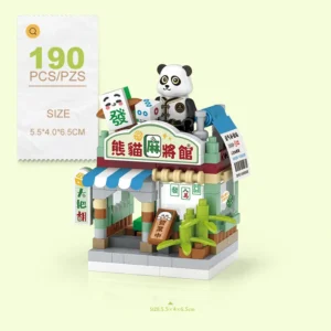 Club Mahjong Panda en Microbriques