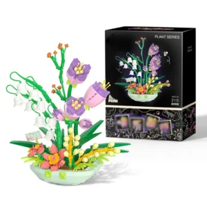 Pot de Fleurs Mixte en Briques
