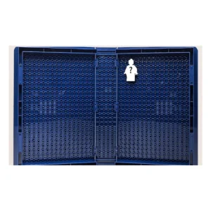 Vitrine Livre Bleue pour Mini Figurines