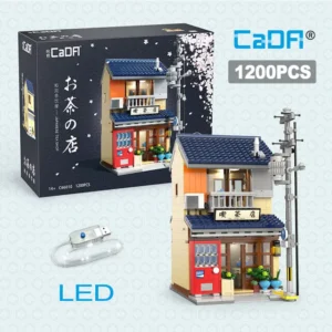 Magasin de Thé Japonais LED en Briques