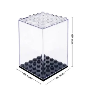 Set de 12 Mini Vitrines Transparentes pour Figurines