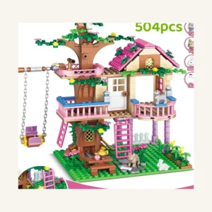 Maison dans les Arbres Fleurie en Briques – 504 pièces