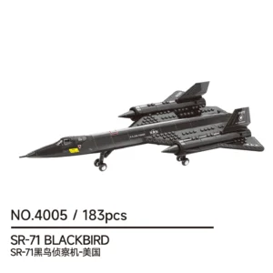 Avion SR-71 Blackbird en Briques